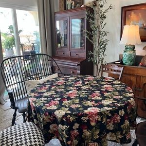 Vintage Round Tablecloth